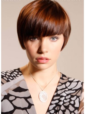 Capless Hairstyle Human Hair Wig 