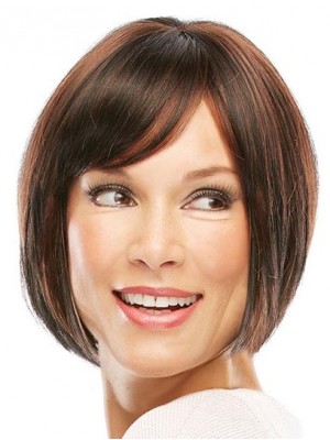 Short Capless Straight Wig