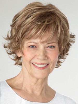Lace Front Remy Human Hair Wig With Little Curls