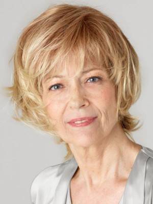 Lace Front Remy Human Hair Wig With Bangs