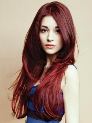 Human Hair Long Straight Lace Front Wig