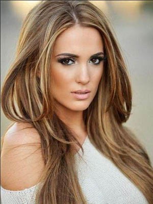 Middle Part Remy Human Hair Lace Front Wig
