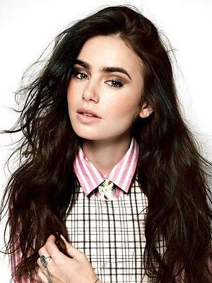 Black Lace Front Wavy Human Hair Wig