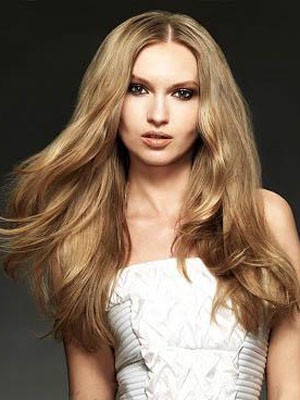 Middle Part Straight Lace Front Wig