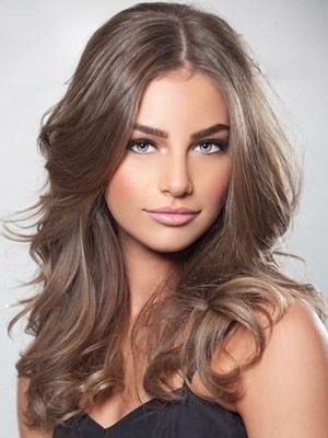 Middle Part Lace Front Wig