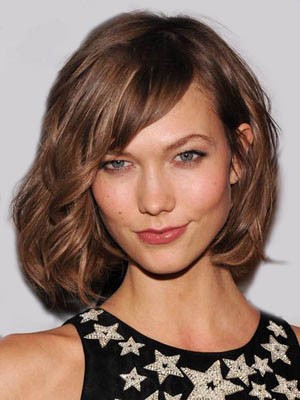 Charming Wavy Human Hair Lace Front Wig