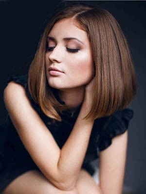 Lace Front Straight Lovely Remy Human Hair Wig