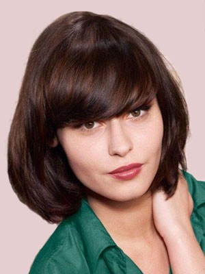 Engaging Straight Human Hair Capless Wig