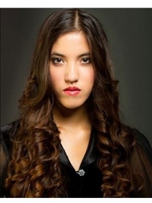 Long Wavy Remy Hair Wig