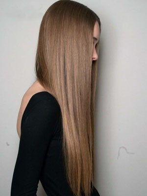 Gorgeous Straight Long Lace Front Human Hair Wig