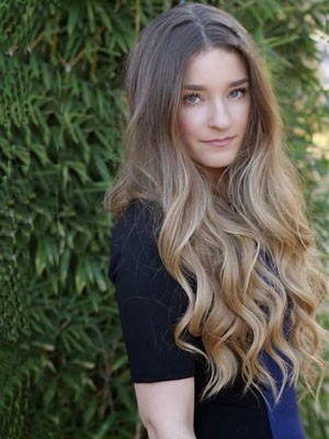 Lovely Human Hair Wavy Lace Front Wig