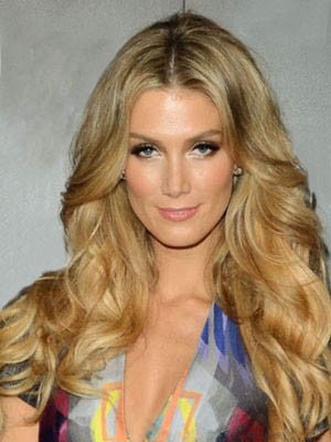 Bonnie Lace Front Wavy Human Hair Wig