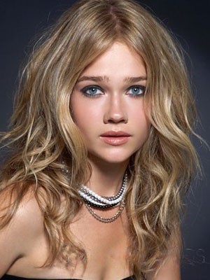 Fantastic Human Hair Wavy Lace Front Wig