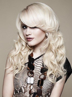 Beautiful Human Hair Wavy Capless Wig