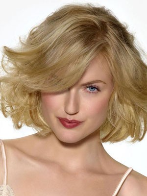Capless Wavy Human Hair Wig