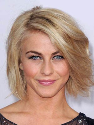 Medium Length Good-looking Human Hair Lace Front Wig