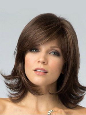 Straight Capless Lovely Human Hair Wig