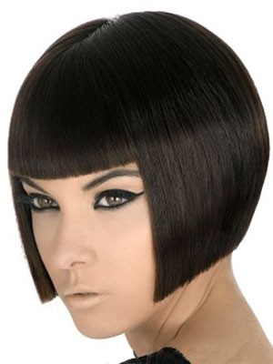 Human Hair Straight Capless Wig