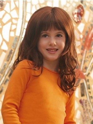 Long Wavy Lace Front Girl's Wig