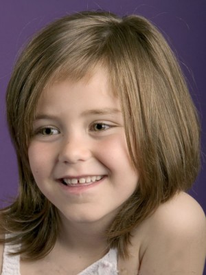 Medium Lace Front Kids Wig