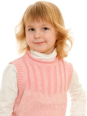 Super Wavy Remy Hair Kids Wig
