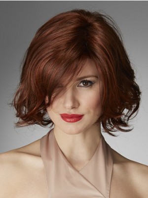 Short Wavy Lace Human Hair Wig