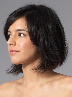 Saucy Human Hair Lace Front Wig