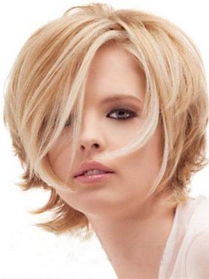 Straight Synthetic Diaphanous Lace Front Wig