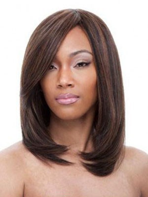 Silky Straight Lace Front Human Hair Wig