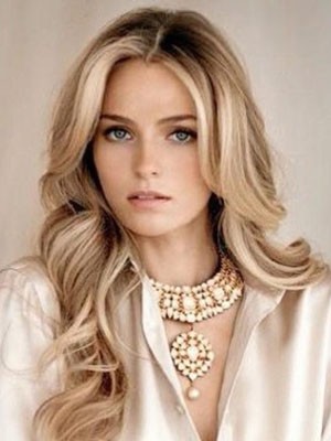 Long Lace Front Human Hair Wig