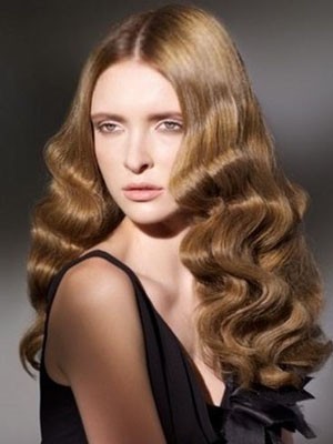 Long Wavy Synthetic Lace Front Wig