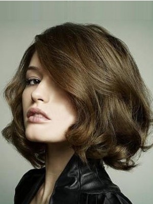 Hand Knotted Bob Hairstyle Lace Wig