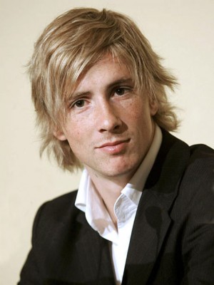 Short Blonde Wavy Remy Hair Mens Wig