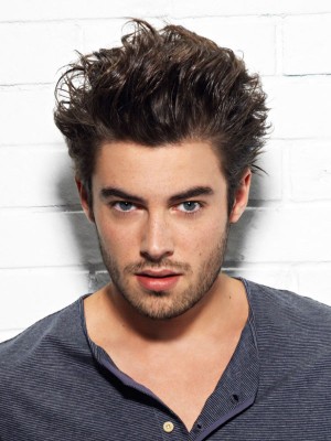 Short Capless Men Wig