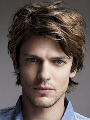 Men Lace Front Wig