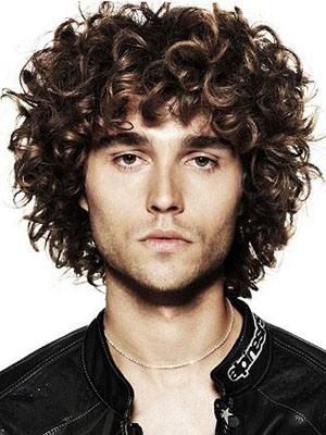 Wavy Capless Handsome Synthetic Wig
