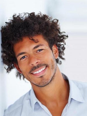 Human Hair Curly Full Lace Wig