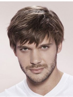 Ravishing Short Straight Capless Synthetic Wig