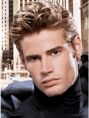 Trendy Wavy Remy Human Hair Wig