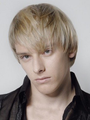 Short Indian Remy Hair Mens Wig