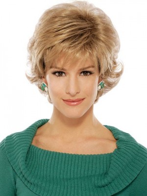 Short Wavy Synthetic Hair Wig