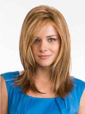 Straight Synthetic Hair Long Wig
