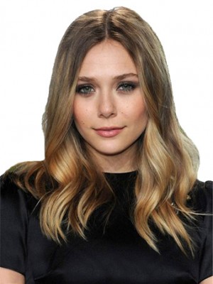 Elaborately Lace Front Synthetic Wig