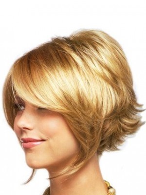 Slightly Wavy Synthetic Wig