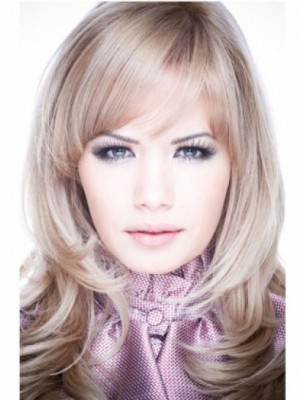 Capless Wavy Flexibility Synthetic Wig