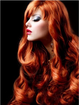 Full Lace Wavy Faddish No-fuss Wig