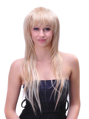Long Straight Capless Synthetic Hair Wig