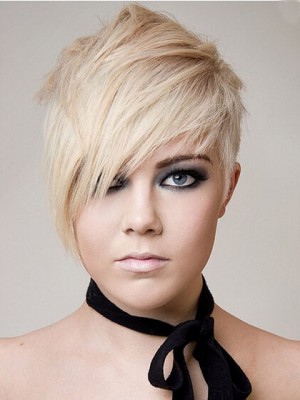 Lace Front Short Blonde Wig