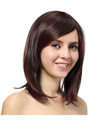Medium Straight Synthetic Hair Wig