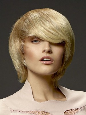 Blonde Straight Lace Front Synthetic Wig